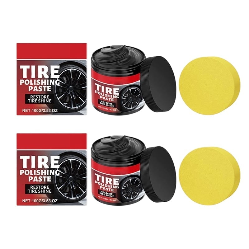 Tire Gloss Care Product - 2 Sets