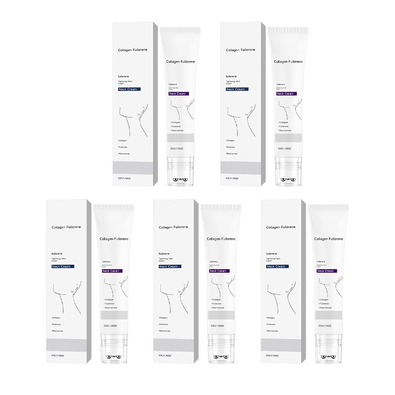 Collagen V-Roller Neck Cream - 5 PCS