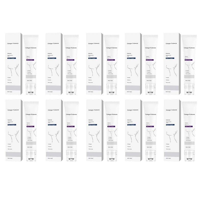 Collagen V-Roller Neck Cream - 10 PCS