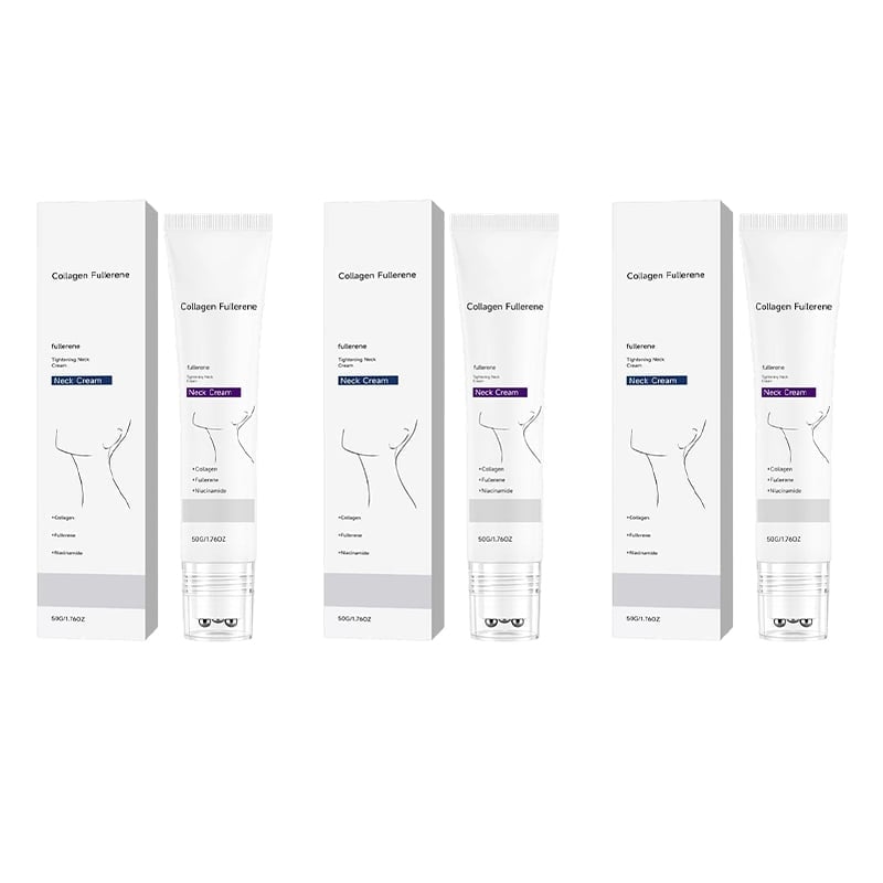 Collagen V-Roller Neck Cream - 3 PCS